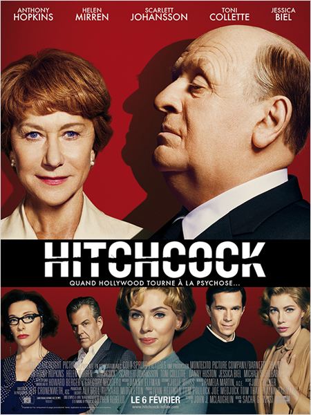 Affiche Hitchcock, de Sacha Gervasi (2013)