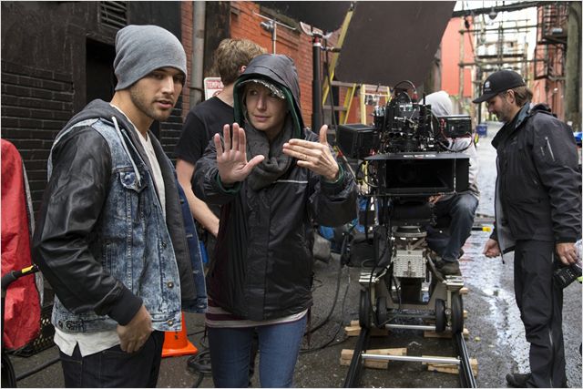 Even the director is trying to be incognito...