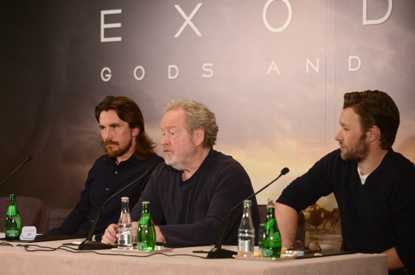 Ridley Scott, Christian Bale, Joel Edgerton