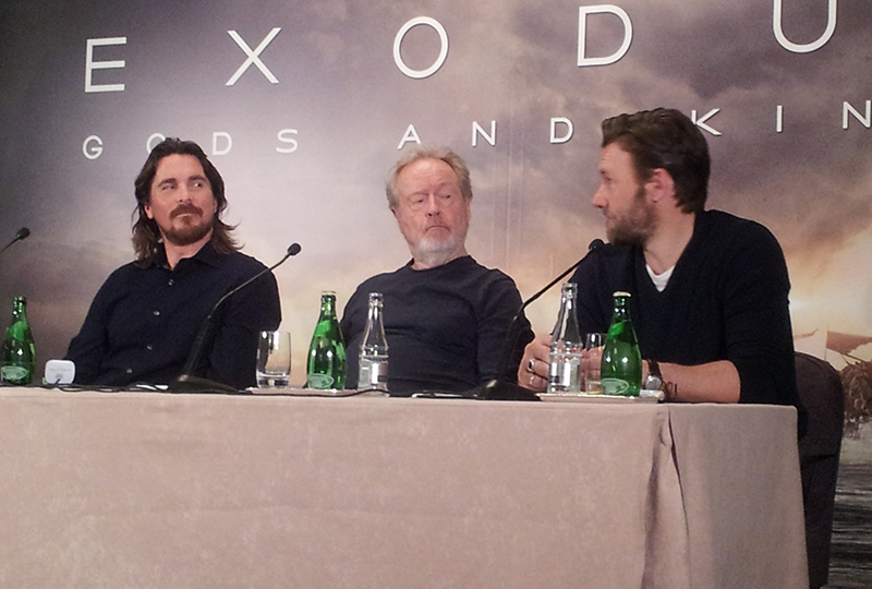 EXODUS_ConfPressParis_RidleyScott_ChristianBale_JoelEdgerton_6